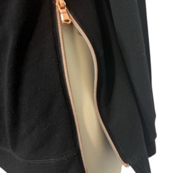 Stella & Dot black long sleeves pullover sweater size XS - Picture 3 of 4